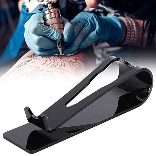 Tattoo Pen Stand, Yctze Acrylic Tattoo Pen Display Stand with U Shape Grooves Organizer Tattoo Pen Holder Tattoo Pen Machine Rack Support Organizer for Tattoo Accessories