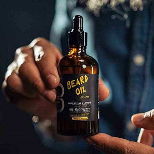 L3 Level 3 Beard Oil - Promotes Fast Beard Growth Soften and Restores Facial Hair - Level Three Scented Beard