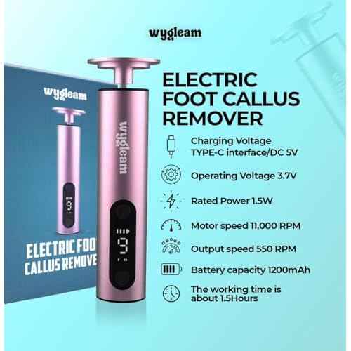 2-in-1 Electric Callus Remover and Nail File Drill Kit for Flawless Feet & Nails - 3 Speeds, Rechargeable, Professional at-Home Pedicure & Manicure Tool