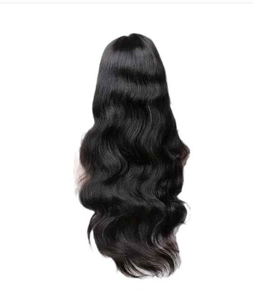 FTKV Human Wave Lace Wigs Glueless Lace Wigs Human Hair Density 13x6 Lace Wigs, Human Hair Pre-Plucked Pre-Cut 13x6 HD Lace Wigs-Size: 28 Inch