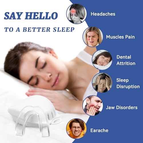 4 Pack Kids Mouth Guards for Teeth Grinding, Small Size, Comfortable Night Guard for Kids, Professional Mouth Guards, Effective for Clenching Teeth