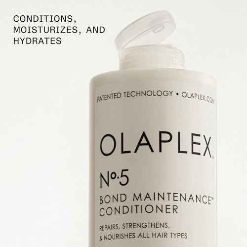 Olaplex No. 5 Bond Maintenance Conditioner, Repairs, Strengthens, & Nourishes All Hair Types, Leaving Hair Feeling Soft & Adds Shine