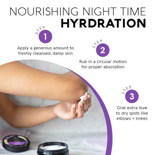 Nature's Beauty Lavender Chamomile Sleep Body Butter Multi-Pack - Sleep Well Luxury Rich Moisturizer, Relax + Calm Your Skin, Made w/Shea Butter, Jojoba + Moringa Seed Oils, 12 oz (2 Pack)