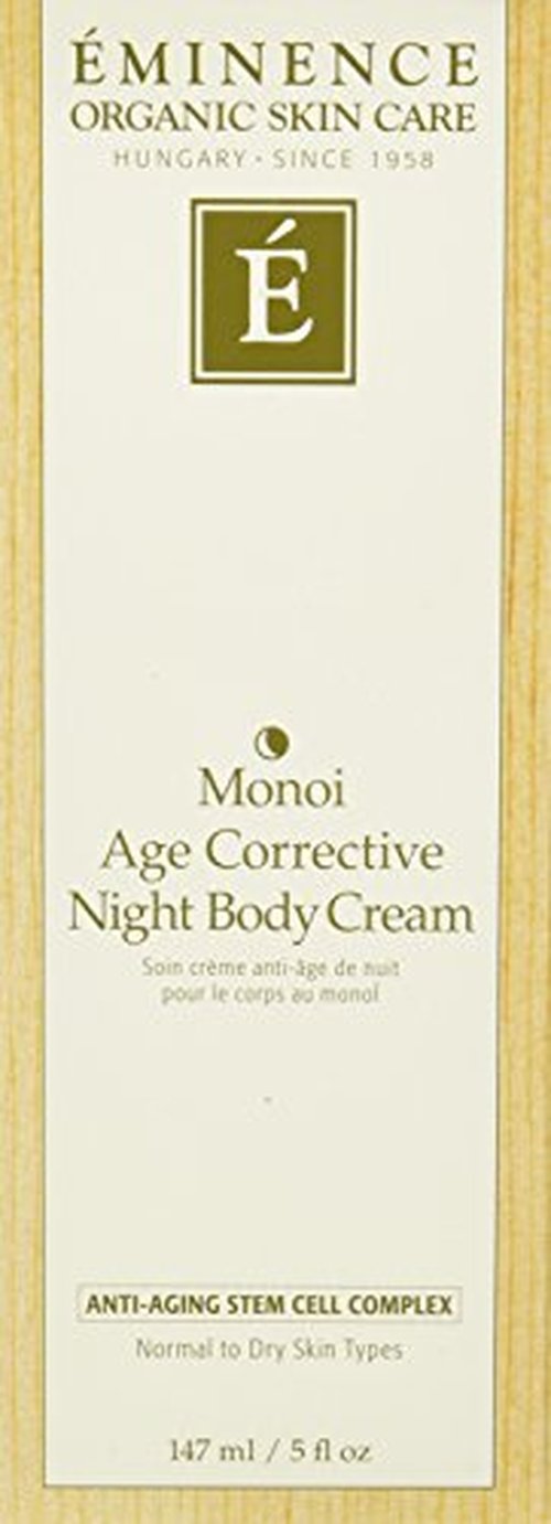 Eminence Monoi Age Corrective Night Body Cream, 5 Fl Oz (Pack of 2)