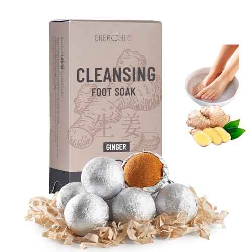 Ginger Lymphatic Drainage Herbal Foot Soak - Ginger Slim Shaping Anti-Swelling Foot Soaking Salts - Leg Slimming Foot Spa Chinese Herbal Medicine