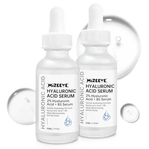 Hyaluronic Acid 2% + B5 Facial Serum, 2 PCS Hyaluronic Acid Serum For Face, Moisturizing.
