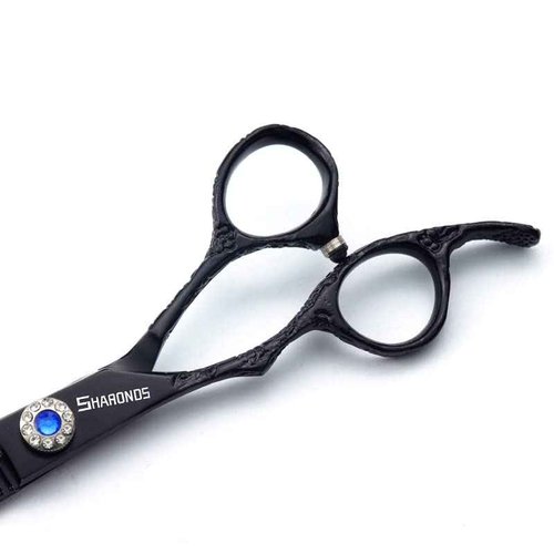 Hairdresser Professional Left-Handed Scissors Set - 6.0 Inch Hair Sparse Scissors - 440C (3pc-A)