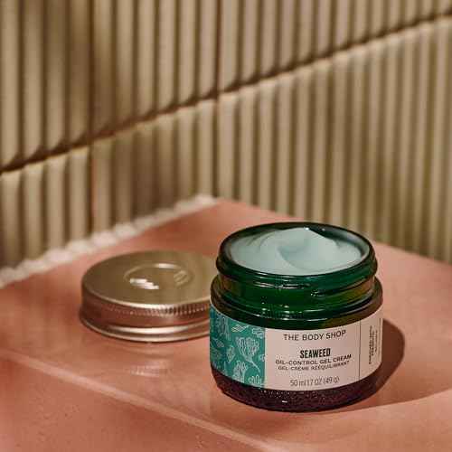 The Body Shop Seaweed Oil-Control Gel Cream – For Combination & Oily Skin – Hydrates, Balances & Mattifies – Vegan – 1.7 oz