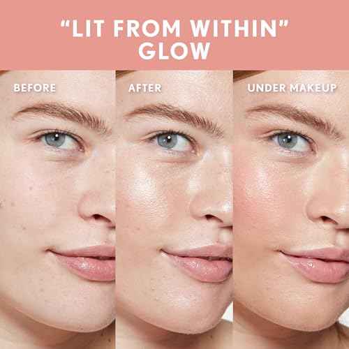 CoverGirl TruBlend Skin Enhancer, Opal Glow, Luminizer, Glowy Finish, Flexible Coverage, Clean & Vegan, Water-Based Formula, For All Skin Tones, 0.81oz