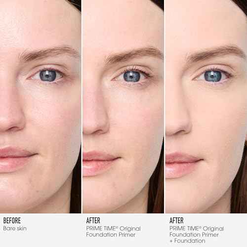 bareMinerals Prime Time Original Foundation Primer ? 24HR Wear, Smooths Texture, Controls Shine, Extends Makeup Wear & Nourishes Skin, Non?Comedogenic