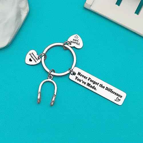 Xiahuyu 911 Dispatcher Gifts Keychain 911 Operator Gifts Emergency Dispatcher Appreciation Gift 911 Dispatcher Thank You Gift