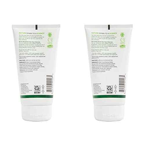 BULLDOG Mens Skincare and Grooming Original Face Wash, 5 Fluid Ounce - Pack of 2