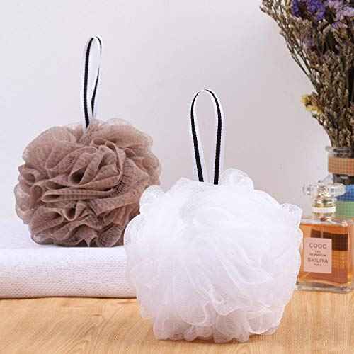 Bath Loofah Shower Sponge Pouf Body Scrubber Exfoliator Scrubber Ball (Set of 6)