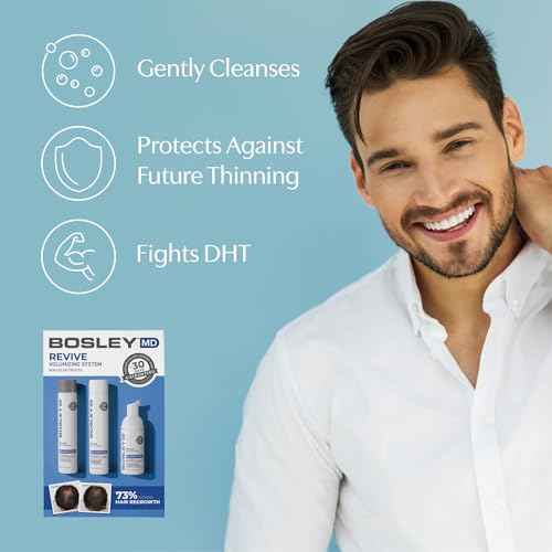BosleyMD BosRevive Nourishing Shampoo & Conditioner & Kit for Noticeably Thinning and Non Color-Treated Hair Rosemary