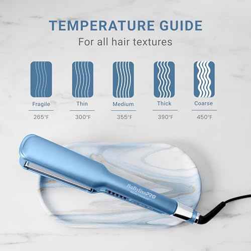 Nano Titanium Ultra-Sleek Hair Straightener, Flat Iron for All Hair Types