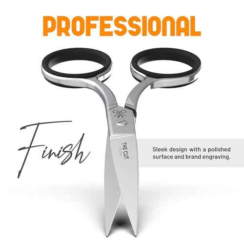 The Cut Factory¢ç Precision Facial Hair Scissor ? Premium Stainless Steel Grooming Tool for Eyebrows, Mustache & Beard ? One Tool, All Power ? No Fillers, Just Luxury