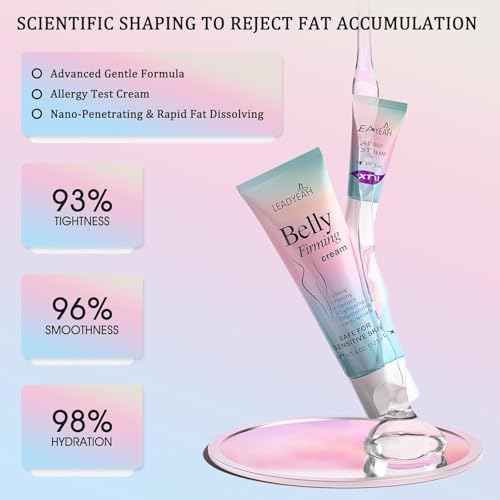 B Flat Belly Firming Cream - Moisturizing & Firming for Stomach, Body Lotion for Women and Men,Thighs and Butt 125 ML? +5 ML