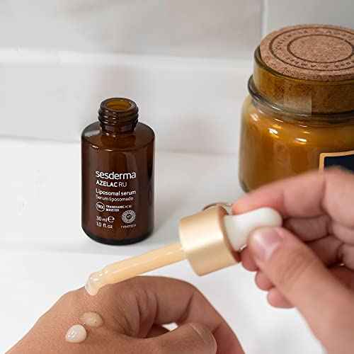 Sesderma AZELAC RU Liposomal Facial Serum 1.0 fl. Oz for Sun Spots, Age Spots and Hyperpigmentation