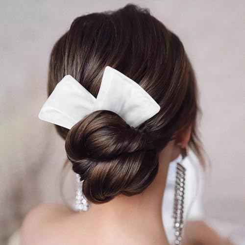 6pcs Bun Makers - Flexible Donut Twister, French Curl Hair Clips and Accessories for Women's Long, Thick or Thin Hair