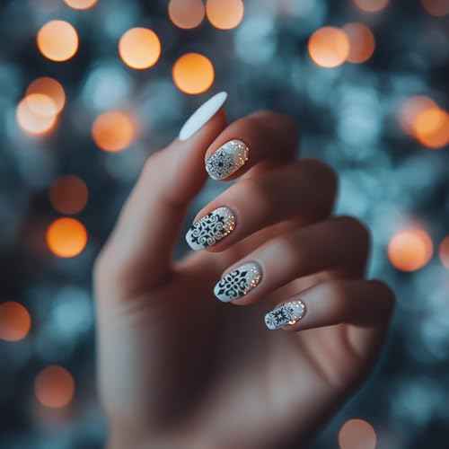 PH PandaHall 3pcs Glass Window Nail Art Templates, 79 Patterns Flower Window Mini Flower Nail Stamping Plate Nail Art Stencils Stainless Steel Plates for Nail Design Print Manicure Salon