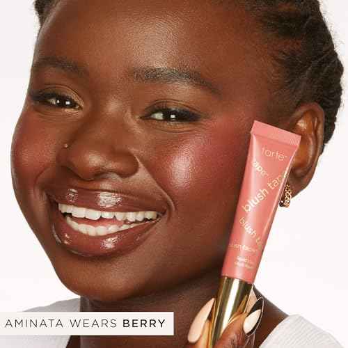 tarte blush tape liquid blush ? Buildable Cream Blush Makeup, Lightweight Formula, Blurs appearance for Radiant Cheek Glow, Vegan & Cruelty Free