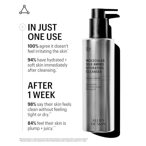 Allies of Skin Molecular Silk Amino Hydrating Cleanser Jumbo