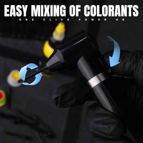 Ink Mixer Kit Tattoo Ink Electric Mixer 125 Pieces Set Tattoo Mixing Kit Specially Designed for Tattoo Artists and Artisans