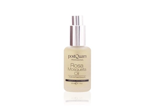 POSTQUAM Professional Rosehip Oil 30ml - Contibutes to Minimize Wrinkles - Moisturizes, Nourishes and Softens the Skin