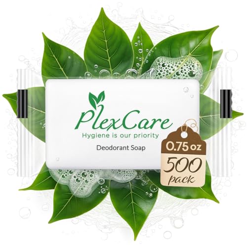 500 Pack Pleasant Scent 0.75 oz Bar Soap, Hotel Travel Size, Individually Wrapped, Bulk Amenities and Toiletries for Hospitality