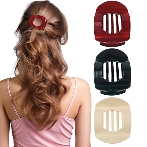 Stocking Stuffers for Women - Hair Clips Claw - Christmas Gifts for Girls - White Elephant Gifts for Adults - Christmas Party Favors Supplies Hair Accessories Decorations Sweaters Outfits for Mom Wife