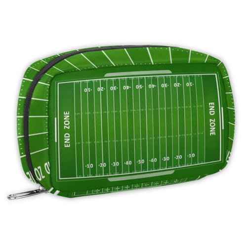 Kids Toiletry Bag for Boys, Small Cute Football Stadium Wash Bag for Little Young Boys Waterproof Cosmetic Weekender Bag Toddler Traveling Toiletries