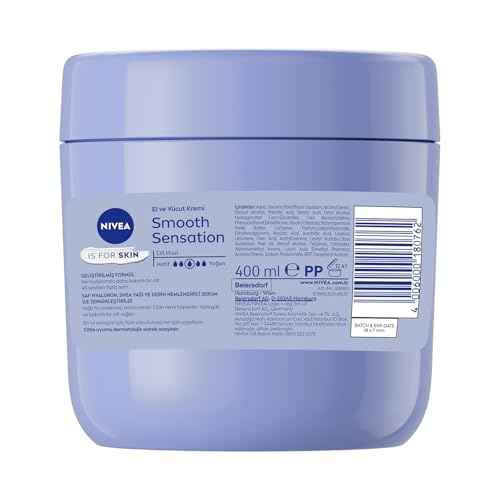 Nivea Irresistibly Smooth Body Cream Dry Skin Shea Butter 400 ml
