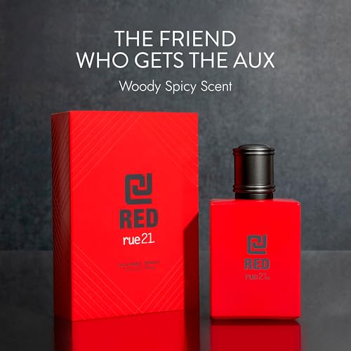 Rue 21 CJ Red Men's Cologne Spray - 1.7 fl oz (50 ml)