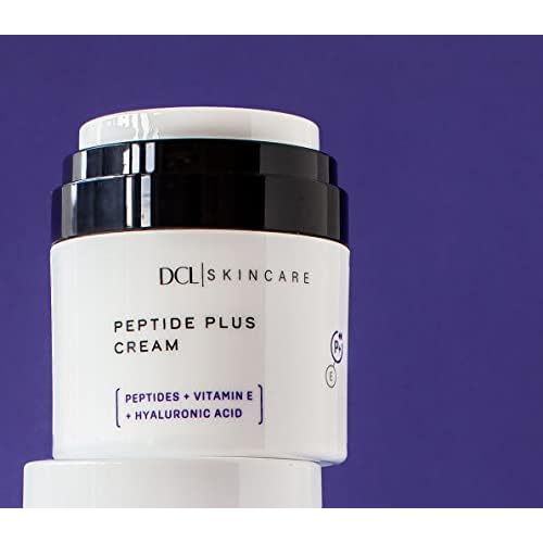 DCL Skincare Peptide Plus Cream for Wrinkle Defense & Collagen Production, 1.7 Fl oz