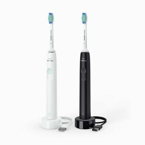 Philips Sonicare HX3665/04 Series 2300 Rechargeable Electric Toothbrush with Dynamic Cleaning Action, Built-in Quadpacer & SmarTimer - (Black and White)