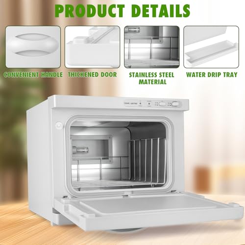 Hot Towel Warmer, 8L Hot Towel Cabinet, 2-in-1 Quick Heating Towel Warmers Spa for Facials Spa Estheticians Massage Salon and Home