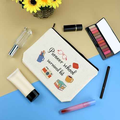 Pioneer JW Gift Makeup Bag for Pioneers Cosmetic Bag Pioneer Women Gift Jw Ministry Gifts Pioneer Life Cosmetic Pouch Travel Toiletry Bag Christmas Birthday Gift