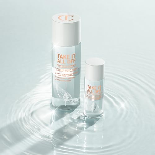 Charlotte Tilbury Take It All Off Makeup Remover - Bi-Phase Cleansing Oil Makeup Remover Enriched with Soothing Camomile to Condition Lashes & Lips - Removes Waterproof Formulas