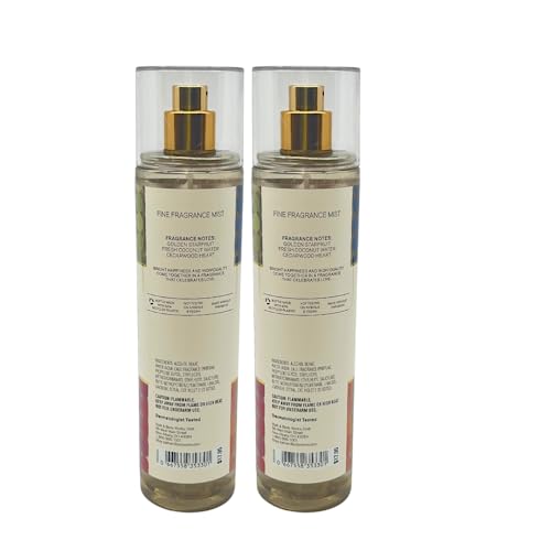 Bath and Body Works LOVE ALWAYS WINS Fine Fragrance Mist - PACK OF 2 - NEW PACKAGING - 2023 LIMITED Edition