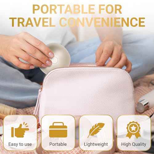 DEZALON Microcurrent Facial Device, Face Massager Tool, Eye and Neck Massager, Face Roller, Beauty Tools for Relaxing Facial Massage and Skin Care Routine