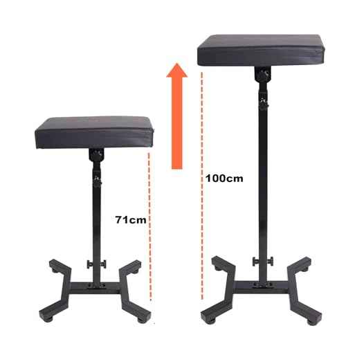 Tattoo Armrest Stand, Tattoo Arm Rest Stand High Stability, Tattoo Armrest Stable Four Corner Base for Tattoo Studio