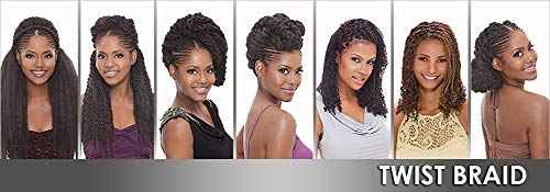 6 PACKS/LOT FreeTress Equal Synthetic Hair Braids Marley Braid (Jamaican Twist Braid) (30)