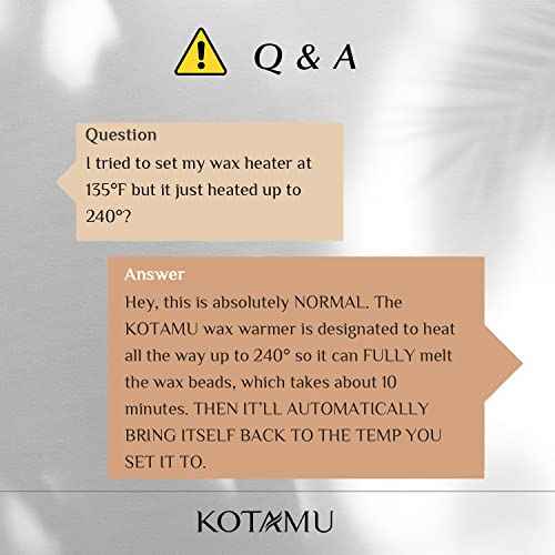 KOTAMU Wax Kit Pink Digital Hair Removal Waxing Kit for Women & Men Hot Wax Warmer Pot for Face, Eyebrow, Body, Brazilian, Bikini, Sensitive Skin Waxing Machine with 25 Accessories for Home Salon