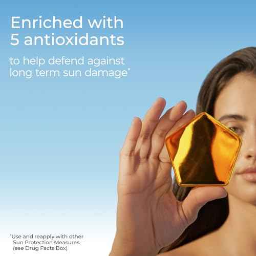 Eucerin Sun Age Defense SPF 50 Face Sunscreen Lotion with Hyaluronic Acid, Hypoallergenic, Non-Comedogenic Sunscreen SPF 50 Free of Fragrance, Oxybenzone and Octinoxate, 2.5 Fl Oz Bottle