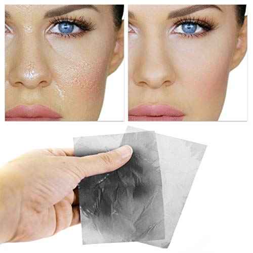 (3 PK) Oil Blotting Sheets- Natural Bamboo Charcoal Oil Absorbing Tissues- 300 Pcs Organic Blotting Paper- Beauty Blotters for the Face- Papers Remove Excess Shine- For Facial Make Up & Skin Care
