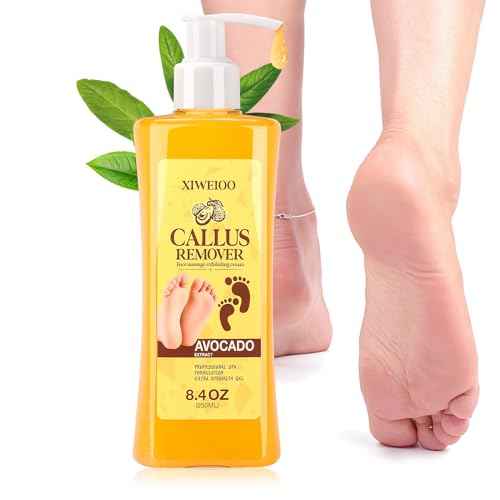 Foot Callus Remover Gel Kit Heel Exfoliator Dead Skin Remover Pedicure Foot Spa Products Set Home Pedicure Foot Care Spa Supplies for Rough, Dry, Cracked Skin Cracked Heel, Professional