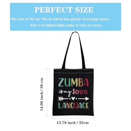 GJTIM Zumba Lover Gift - Zumba Teacher Appreciation Gift - Makeup Bag