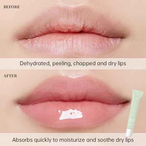 Lip Balm, Lip Butter Balm for Hydration Shine, Mini Neutrals Lip Butter Balm Set Lip Care Prouct, Moisturizing Tinted Lip Balm Gloss Hydrating Lip Oil for Women (3PCS)