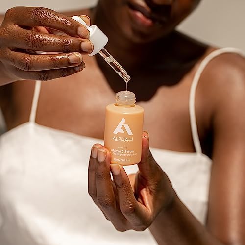 ALPHA-H | Vitamin C Serum with 10% Ethyl Ascorbic Acid | with Hyaluronic Acid | Improves Dull Complexion