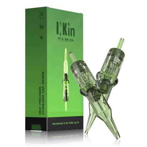 INKin Ultra-Fine PMU Needles 11RL 0.25mm Softer Universal Tattoo Needle Cartridges for Permanent Makeup, Eyebrows, Lips, Eyeliner ? Round Tips for Microblading Machines 20PCS (0811RL)